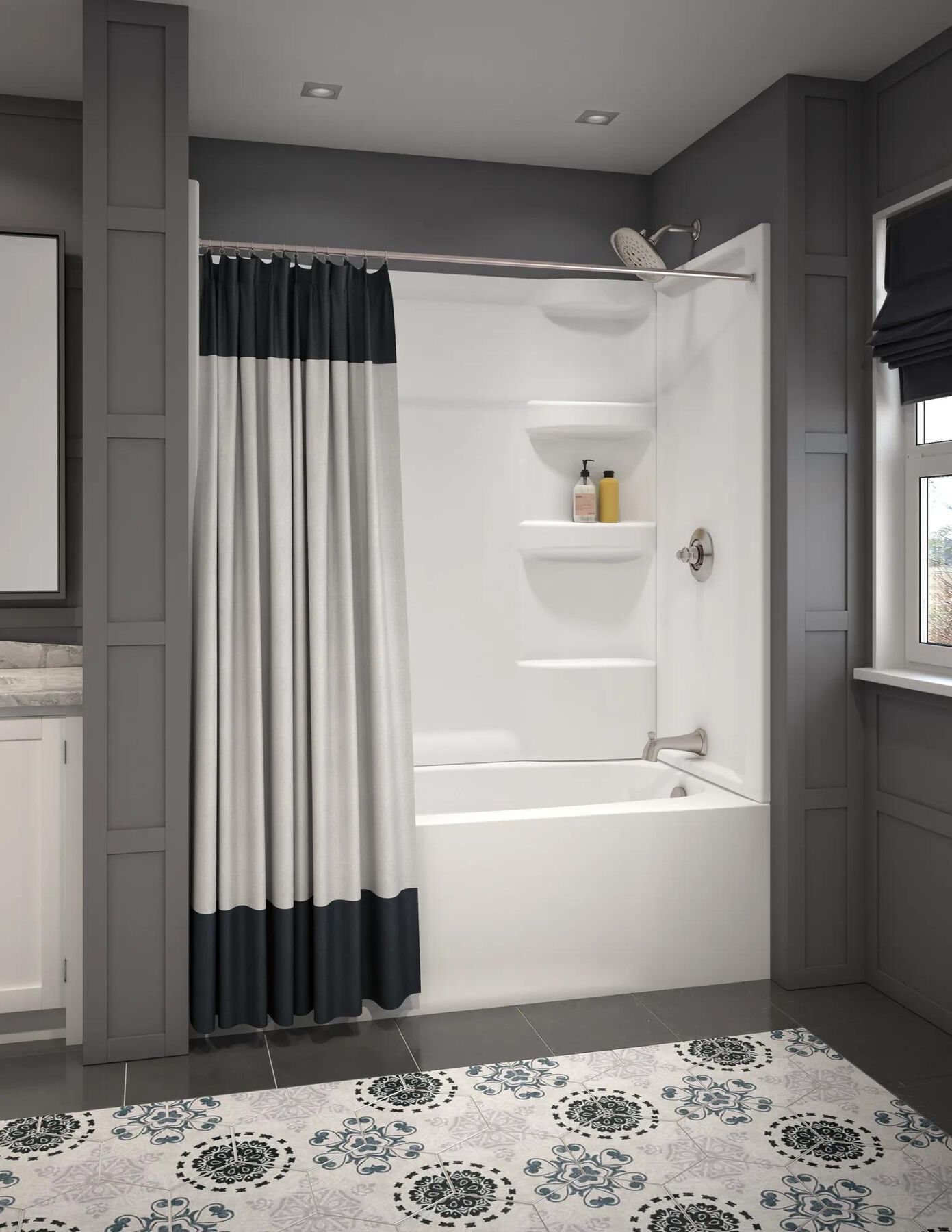 ProCrylic 60 in. x 32 in. Bathtub Surround