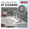 Two Handle Widespread Pull-Down Bathroom Faucet