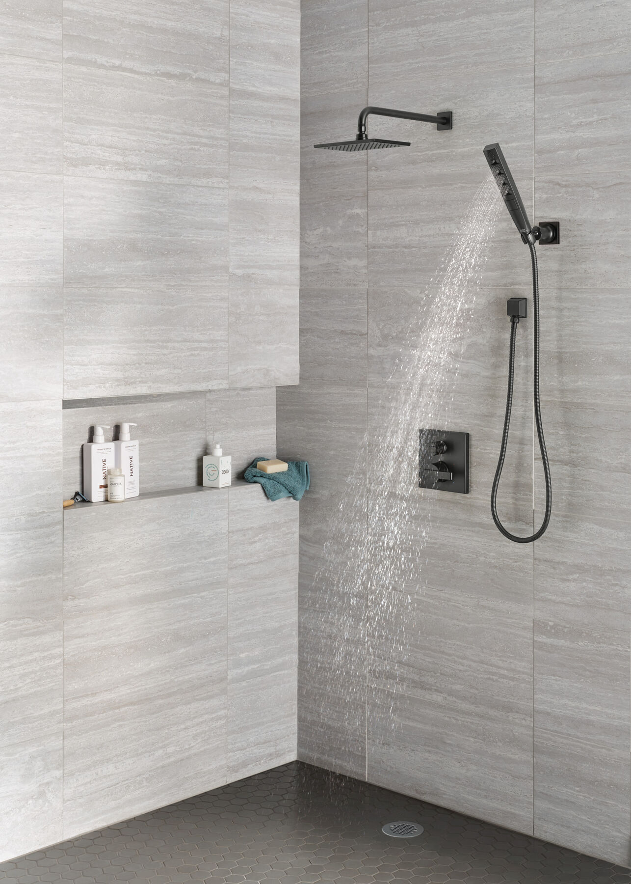 3-Setting Custom Shower Bundle with Raincan - 14 Series, image 11