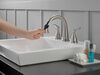 Two Handle Widespread Pull-Down Bathroom Faucet
