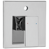 In wall Tub and Shower Trim with Push Button Diverter
