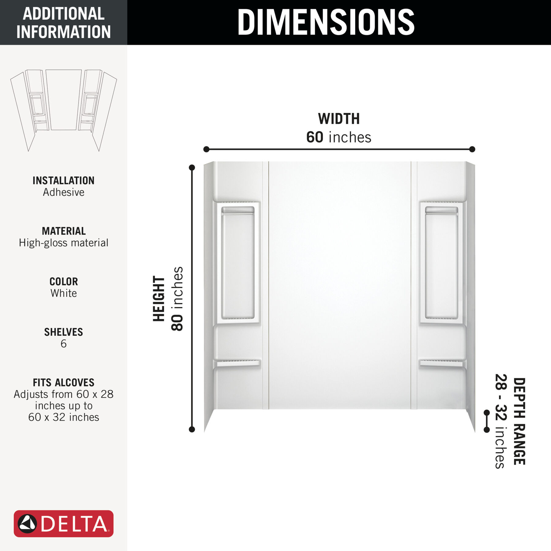 Bathtub Wall Set, image 6