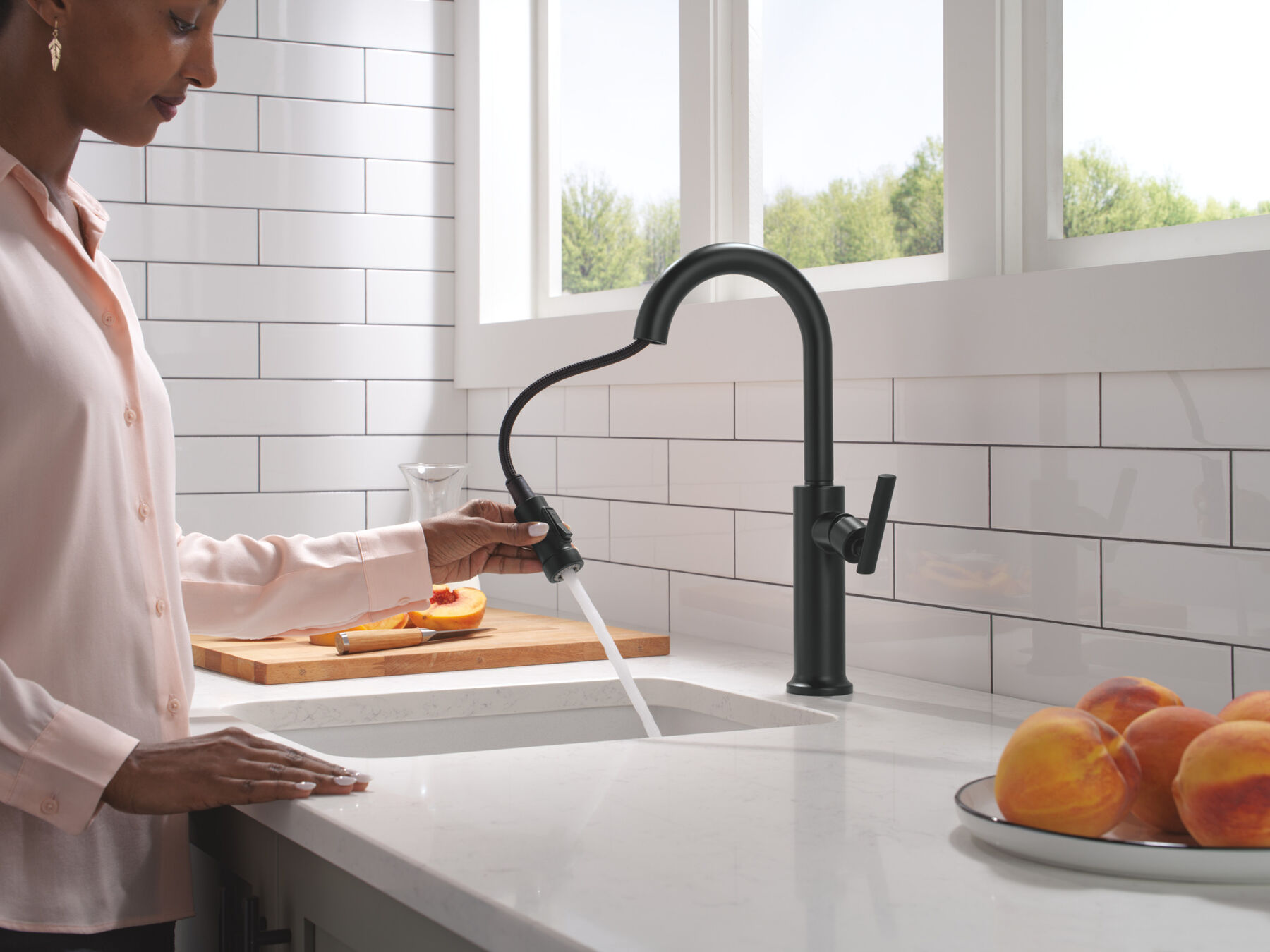 Single Handle Pull-Down Bar / Prep Faucet