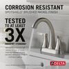 Two Handle Centerset Bathroom Faucet