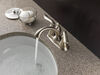 Two Handle Centerset Bathroom Faucet (Recertified)