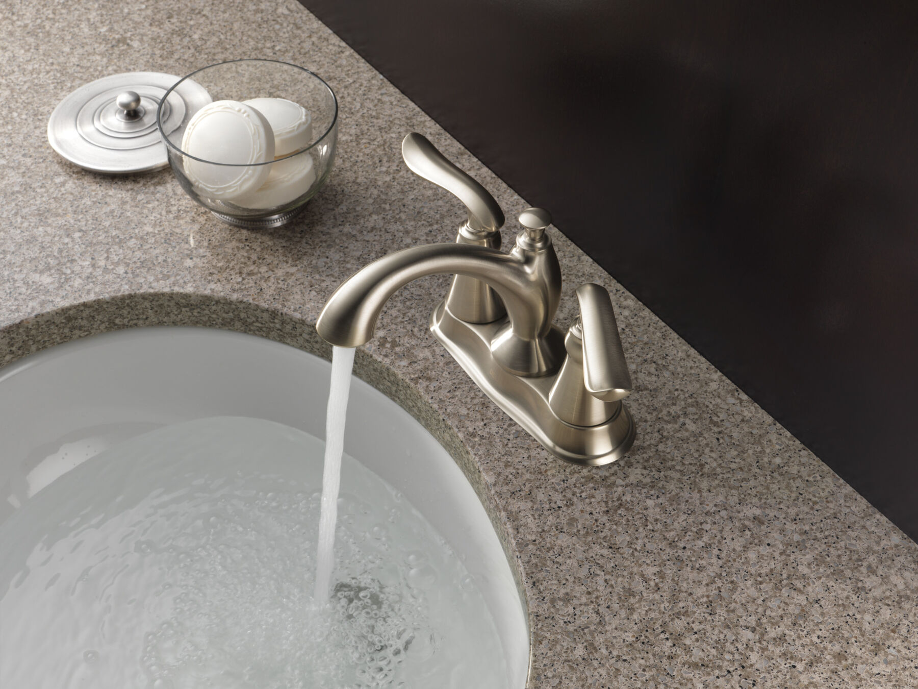 Two Handle Centerset Bathroom Faucet (Recertified), image 4