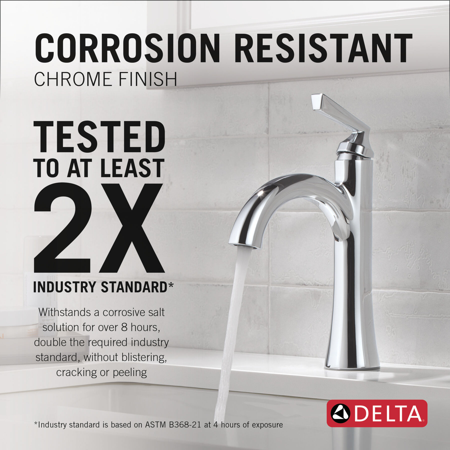 Single Handle Bathroom Faucet, image 3