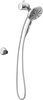 Standard Shower Filter with 6-Setting Showerhead and Mount Bundle