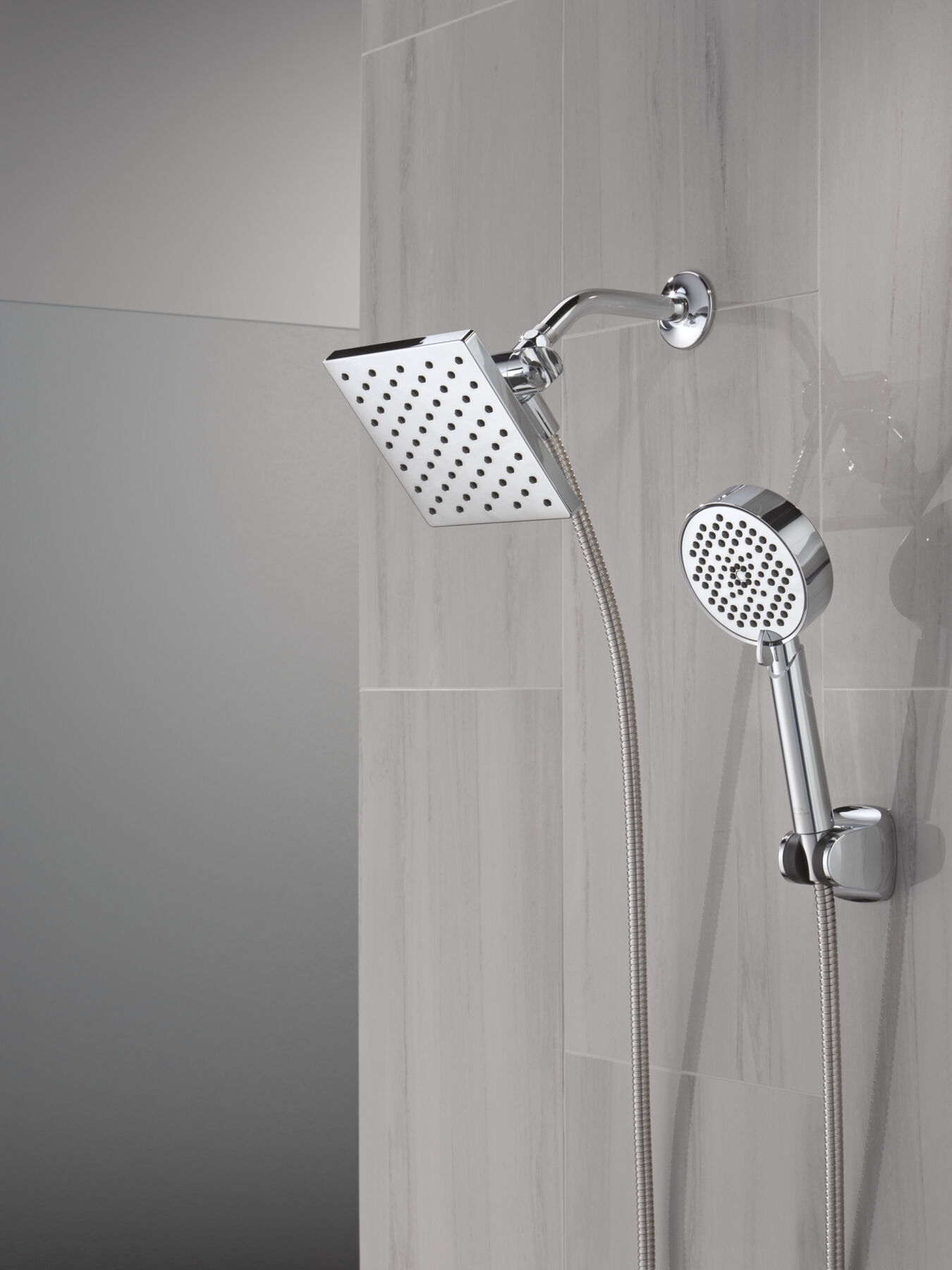 5-Setting Two-in-One Combination Shower with Additional Mount, image 1