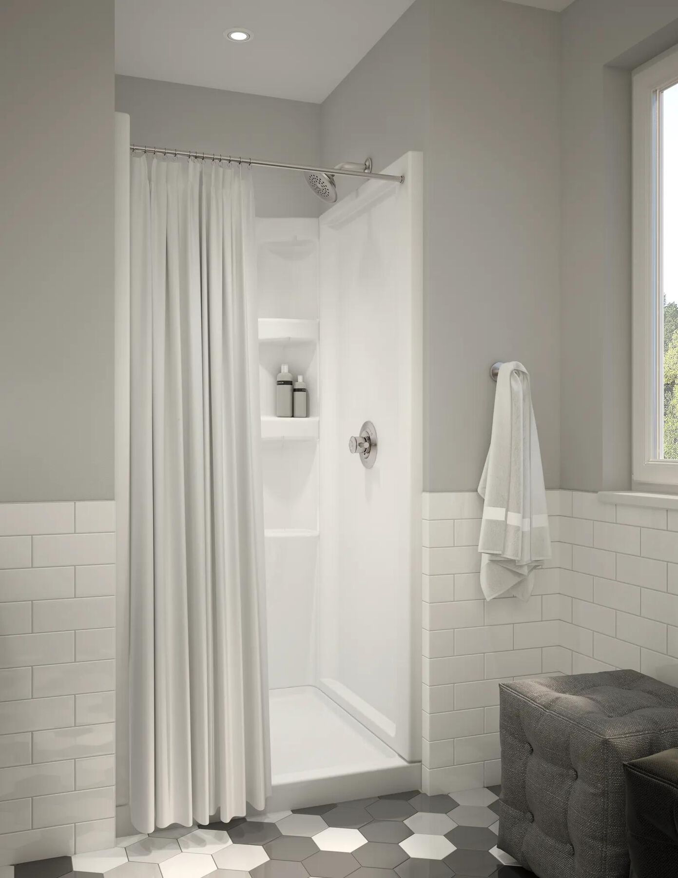 ProCrylic 36 in. Shower Surround