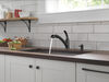 Single Handle Pull-Out Kitchen Faucet with Soap Dispenser