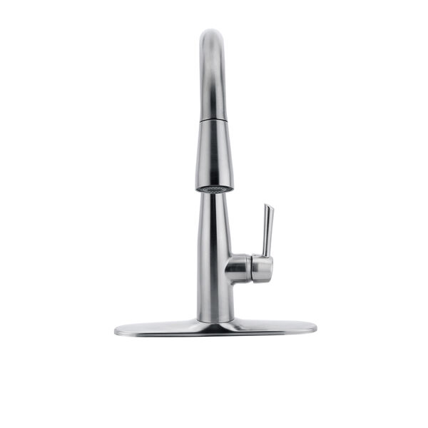 Single Handle Pull-down Kitchen Faucet (Recertified)