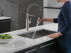 Single-Handle Pull-Down Spring Kitchen Faucet
