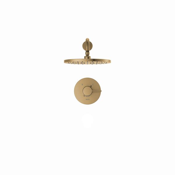 10" Circle Raincan Monitor 14 Series Shower Trim (Recertified)