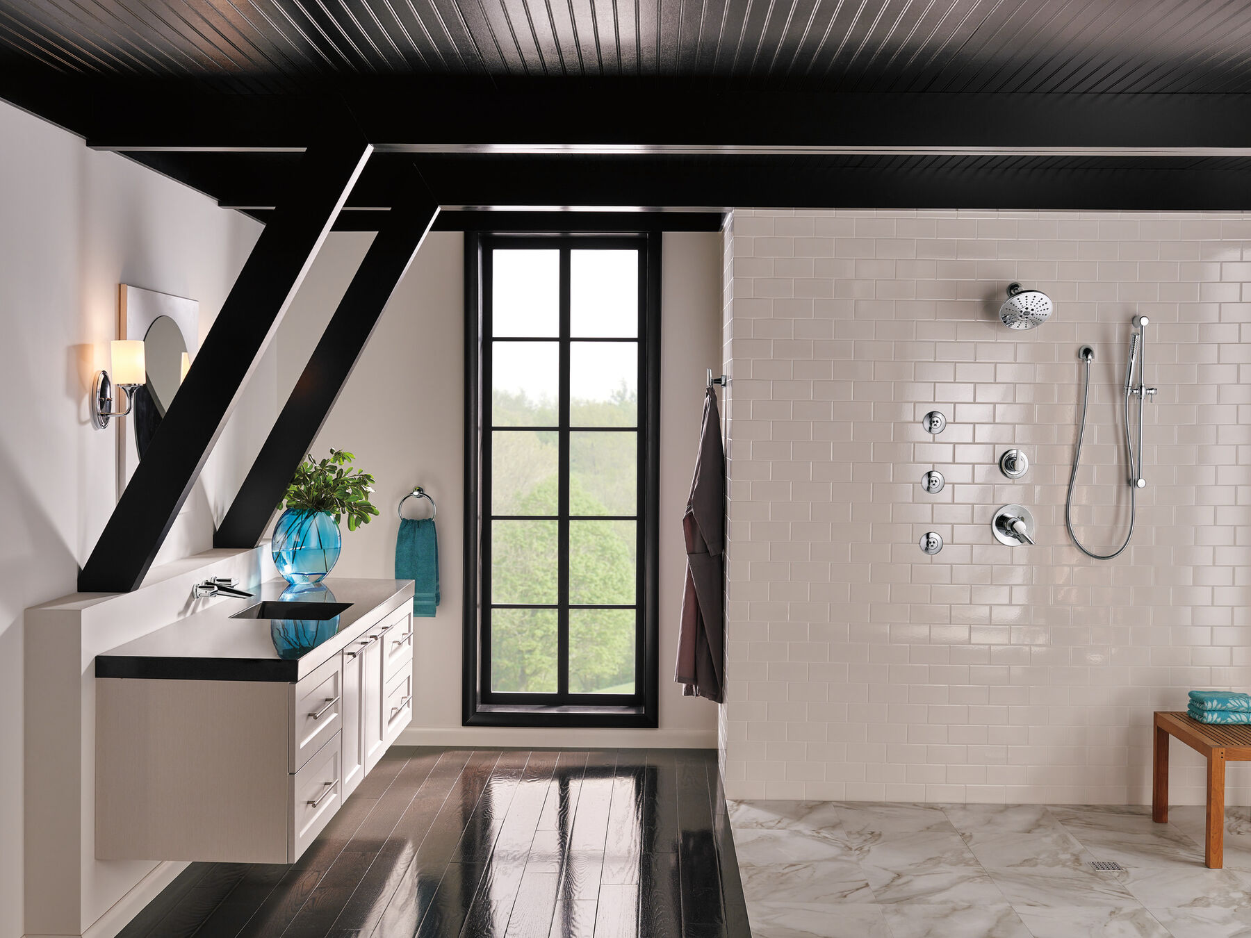 Premium Single-Setting Slide Bar Hand Shower, image 6
