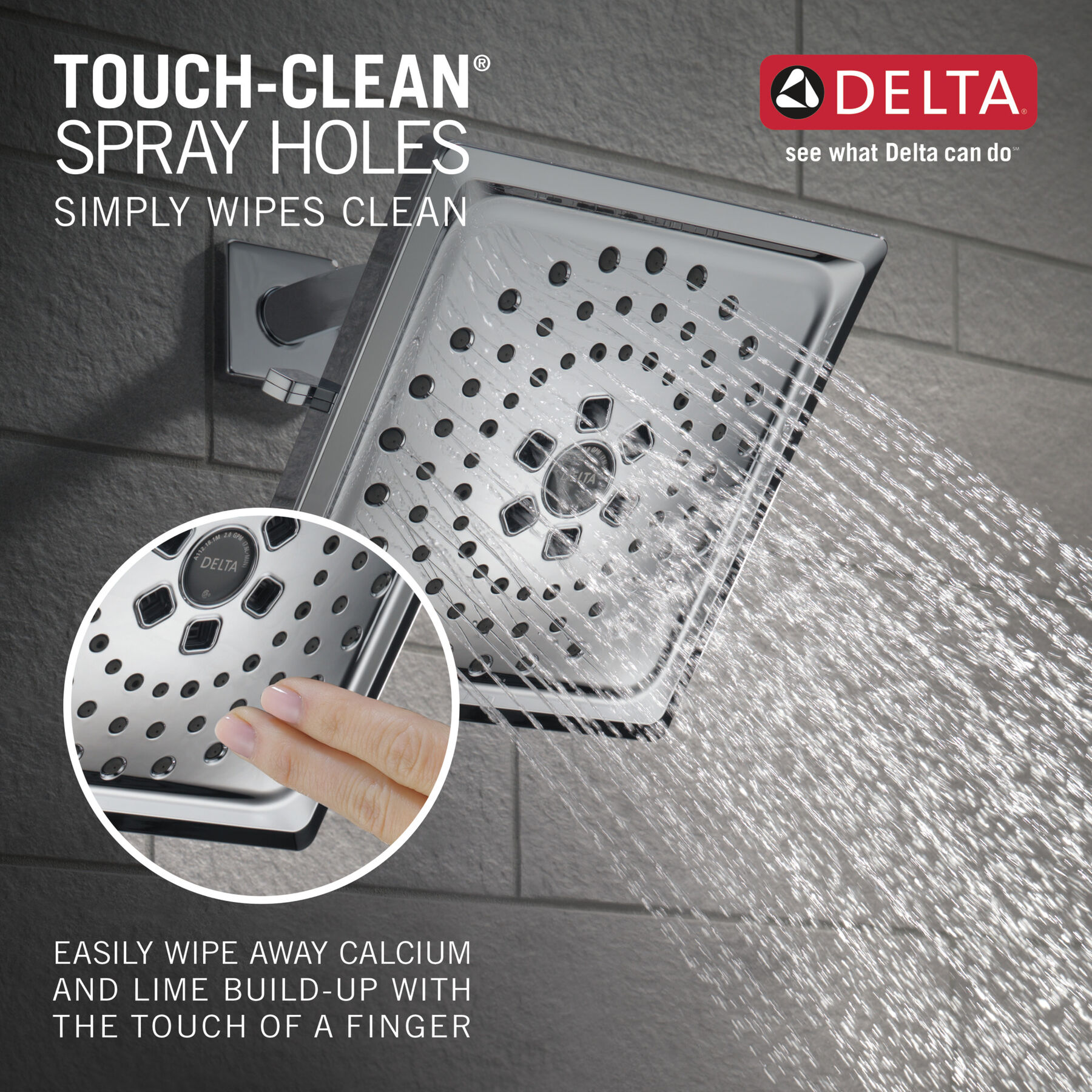 H<sub>2</sub>Okinetic® 3-Setting Raincan Shower Head, image 15
