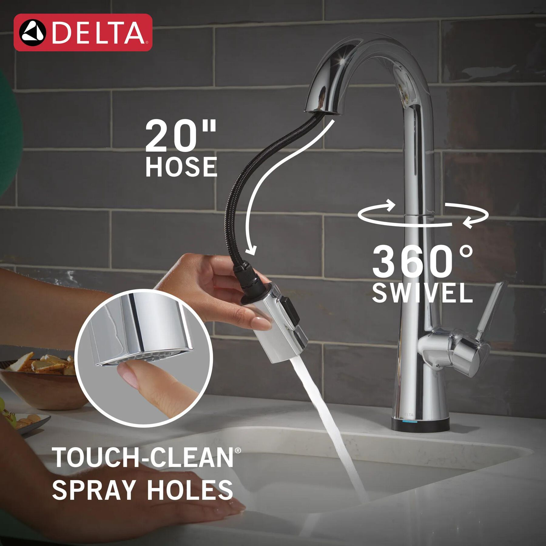 Touch2O&reg; Bar / Prep Faucet with Touchless Technology