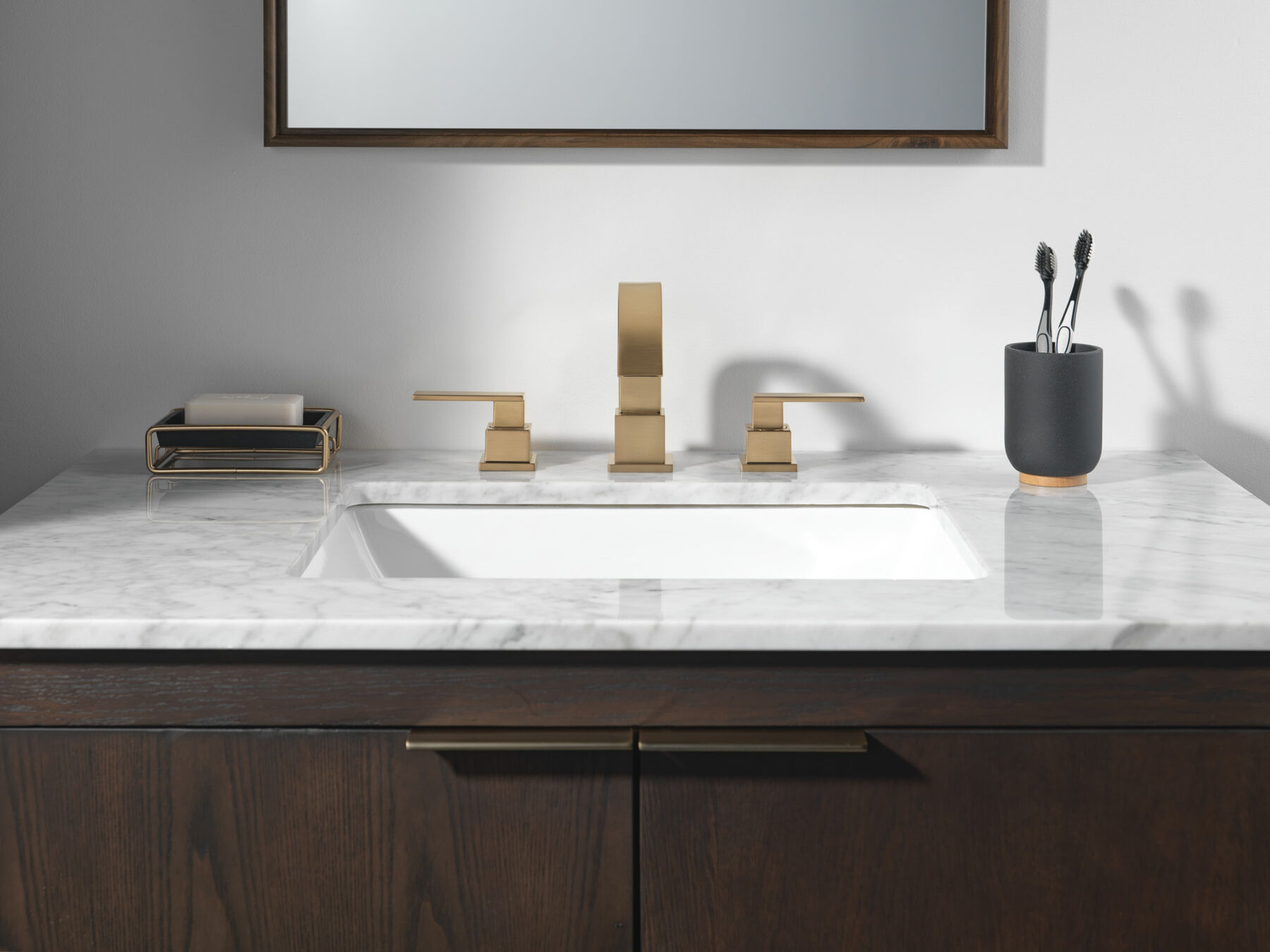 Two Handle Widespread Bathroom Faucet, image 1