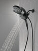 HydroRain® 4-Setting Two-in-One Shower Head (Recertified)