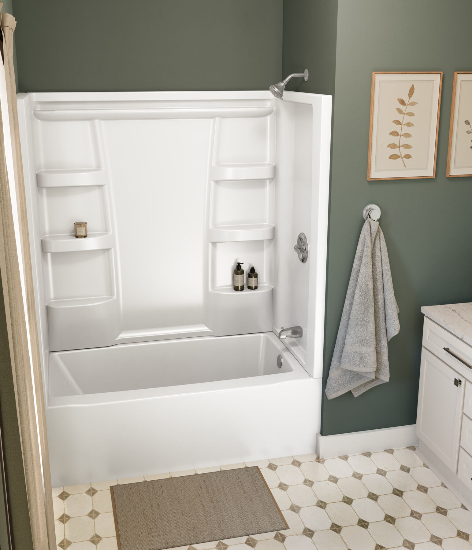 Procrylic 60 in. x 32 in. Bathtub Surround, image 9