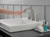Two Handle Widespread Pull-Down Bathroom Faucet