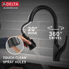 Single Handle Pull-Down Kitchen Faucet with Soap Dispenser and ShieldSpray Technology (Recertified)