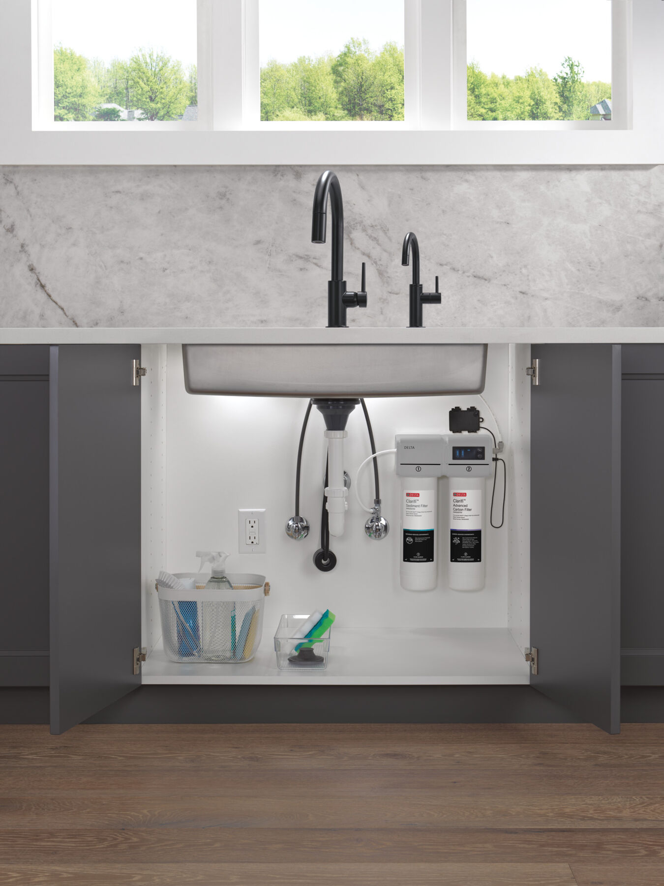 2-Stage Under Sink Advanced Water Filtration System, image 1