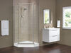 38" Frameless Neo Angle Shower Enclosure