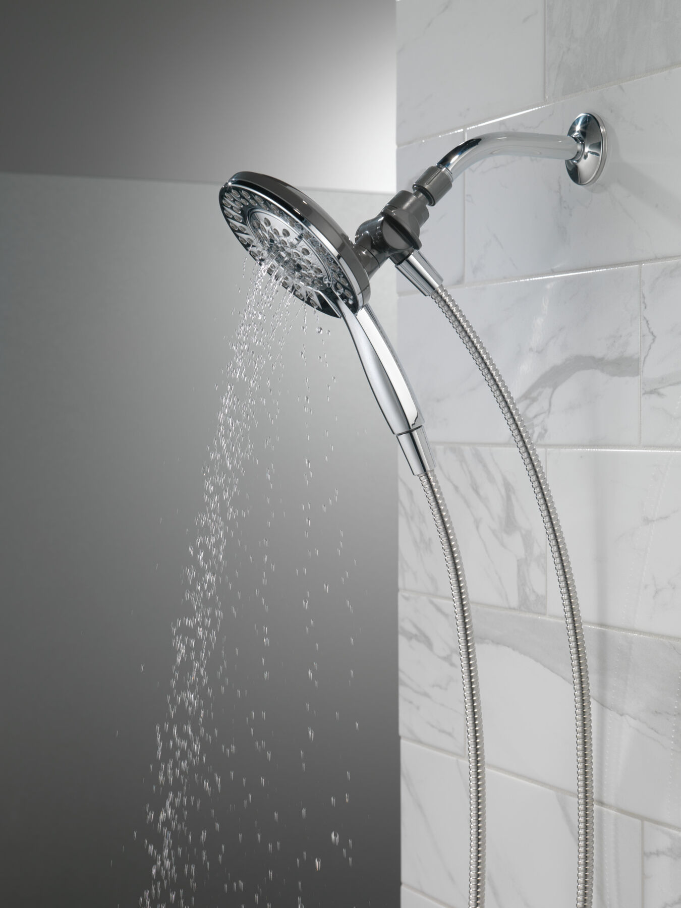 In2ition&reg; Dual Shower Head 1.75 GPM 4-Setting