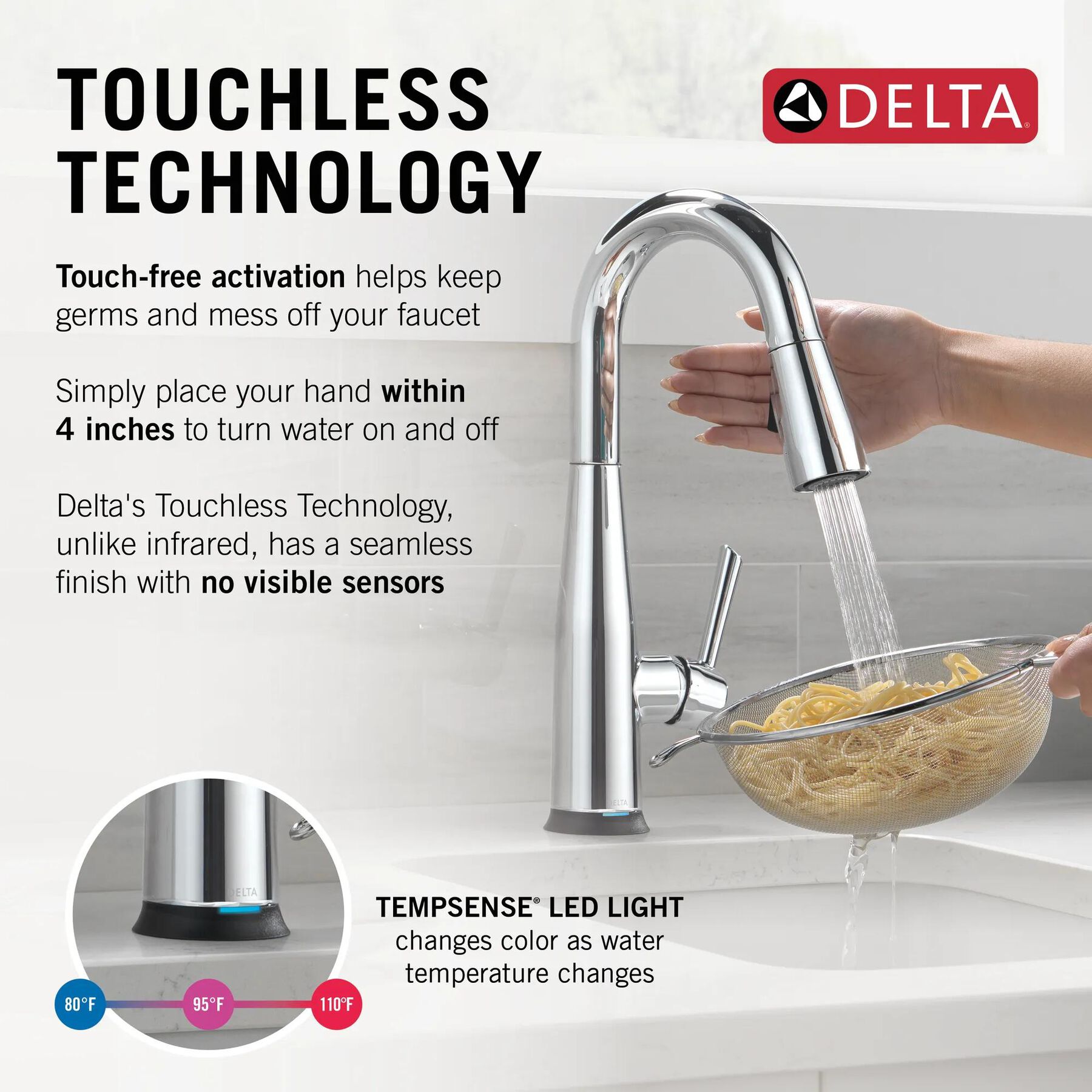 Touch2O&reg; Bar / Prep Faucet with Touchless Technology