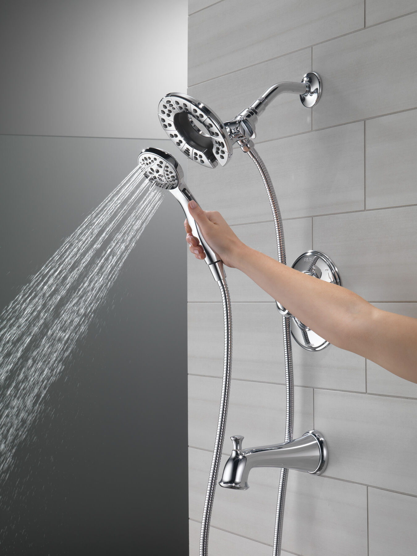 Monitor® 17 Series Tub & Shower Trim with In2ition®, image 3