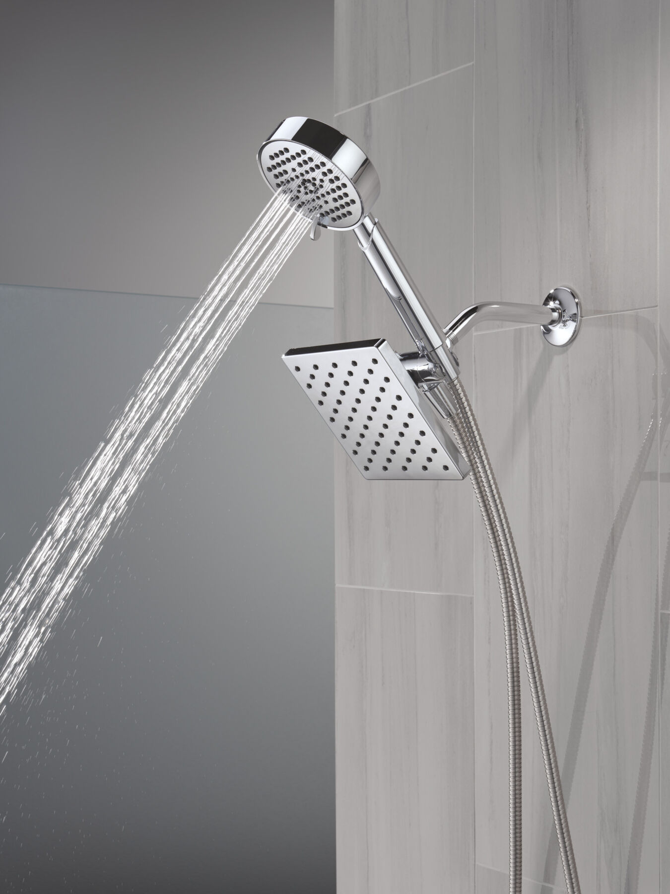 5-Setting Two-in-One Combination Shower with Additional Mount, image 7