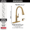 Pull-Down Kitchen Faucet 1L w/Soap Disp (Recertified)