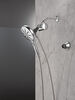 Standard Shower Filter with 6-Setting Showerhead and Mount Bundle