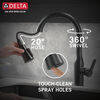 Single Handle Pull-Down Kitchen Faucet with Soap Dispenser and ShieldSpray® Technology (Recertified)