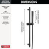 Premium Single-Setting Slide Bar Hand Shower