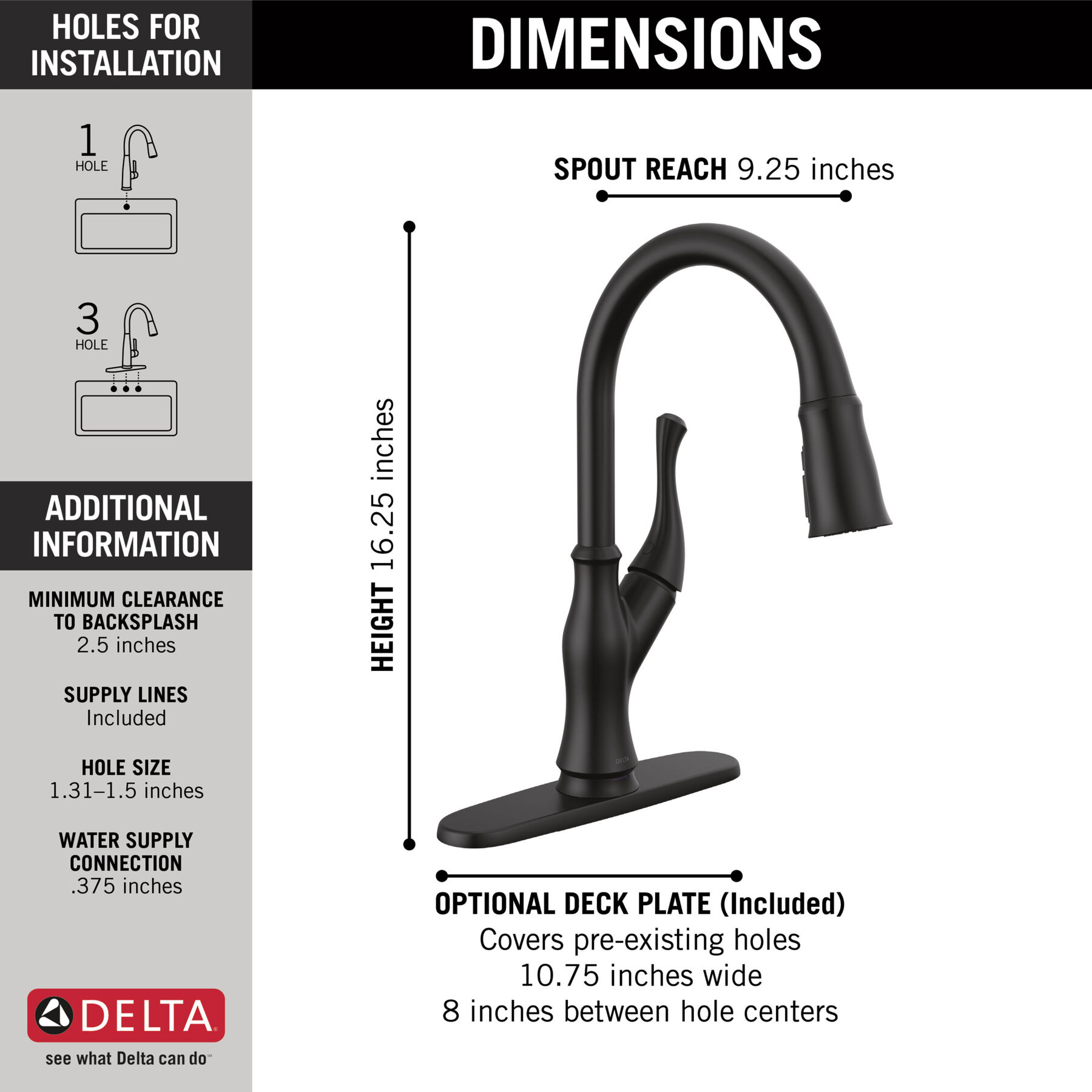 Single-Handle Pull-Down Kitchen Faucet with Touch<sub>2</sub>O&reg; Technology Technology