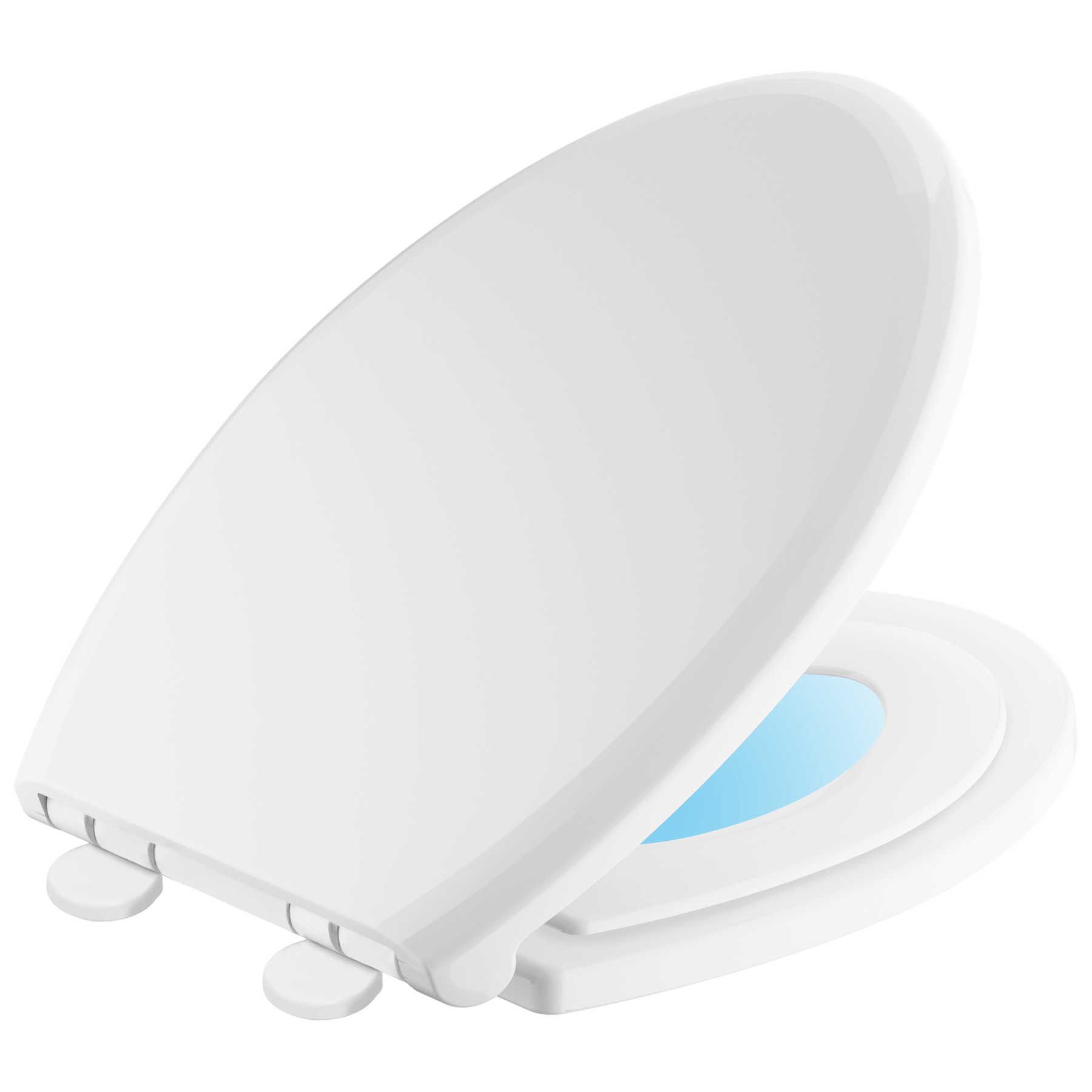 Elongated Slow-Close / Quick-Release Nightlight Family Seat