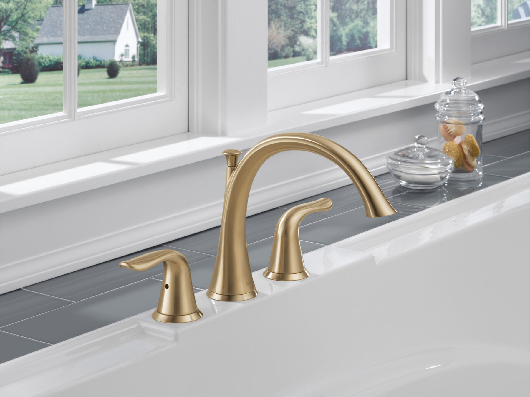 Roman Tub Faucet Trim (Recertified), image 1