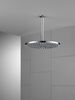 Single-Setting Metal Raincan Shower Head