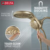 HydroRain® H2Okinetic® 5-Setting Two-in-One Shower Head (Recertified)