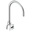 Deckmount Electronic SE Gooseneck Faucet, Hardwire, 1.5gpm