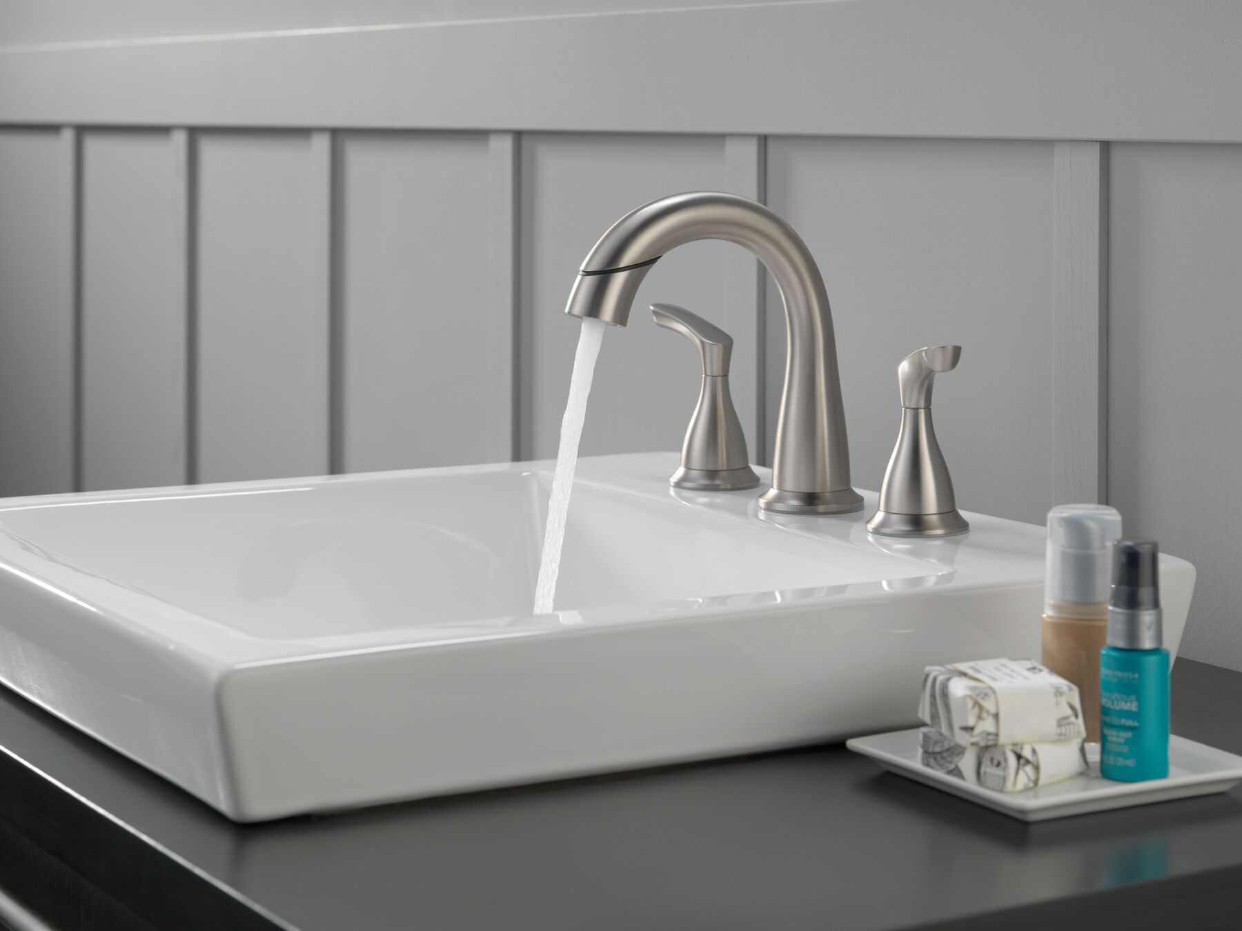 Two Handle Widespread Pull-Down Bathroom Faucet, image 10