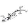 Two Handle Kitchen Faucet with Spray