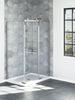 48&rdquo;x34&rdquo; Stainless Corner Panel