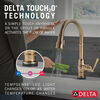 Touch<sub>2</sub>O® Technology Kitchen Faucet with Touchless Technology