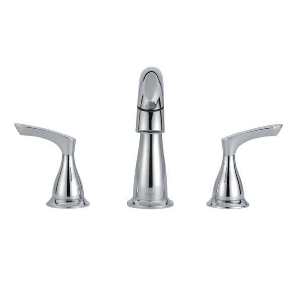 Two Handle Widespread Pull-Down Bathroom Faucet
