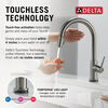 Touch<sub>2</sub>O® Technology Kitchen Faucet with Touchless Technology