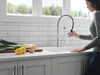 Single-Handle Pull-Down Spring Kitchen Faucet