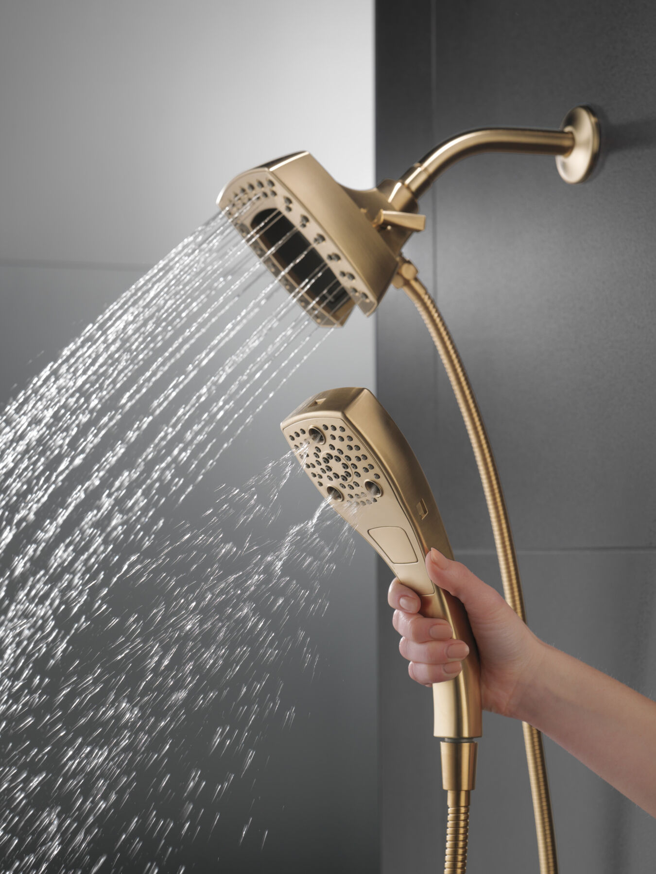 H<sub>2</sub>Okinetic® In2ition® 5-Setting Two-in-One Shower (Recertified), image 8